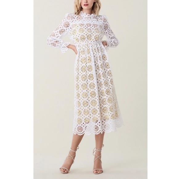 Diane Von Furstenberg Leandra Eyelet 